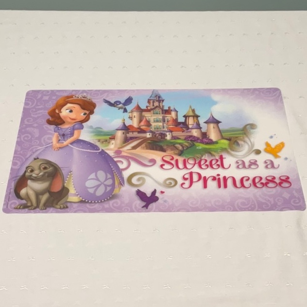 Sweet as a Princess Plastic Placemat ZAK Designs​